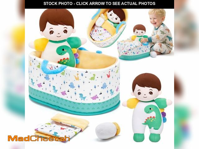 Lot 74-14430182 - OUOZZZ 10" Soft Baby Boy Doll Set, Baby Doll Accessories - USED