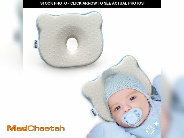 Lot 74-14265779 - CIRIRE Memory Foam Baby Cushion, Soft Cozy Machine-Washable, Head and Neck Support Breathable Anti-S...