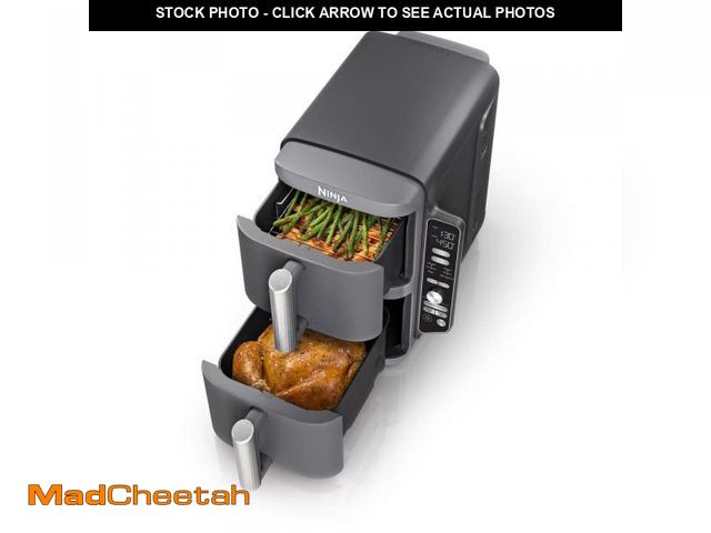 Lot 74-12145819 - NINJA Double Stack Xl 10 Qt. 2-Basket Air Fryer With 6 in 1 Cooking Programs, Cooks 4-Foods at Once,...