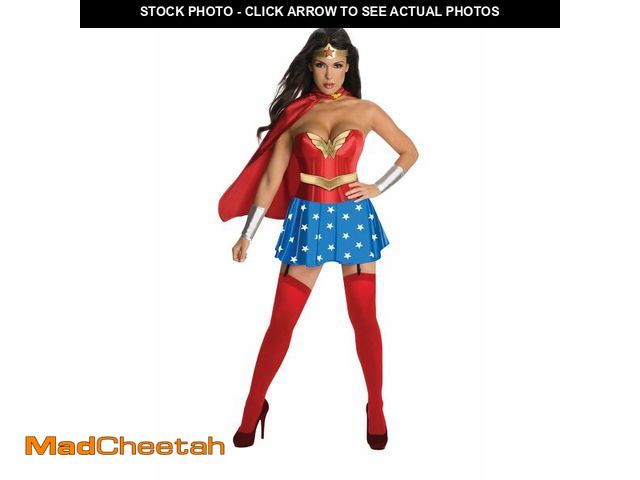 Lot 74-12881364 - Rubies DC Comics: Wonder Woman Costume for Adults, Women's XS - USED