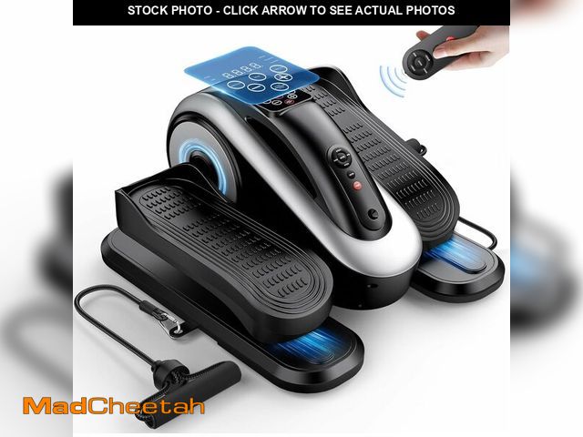 Lot 74-13710072 - LVPIMAN Under Desk Elliptical Machine,Electric Leg Exerciser for Seniors,12 Adjustable Speeds&amp;12...