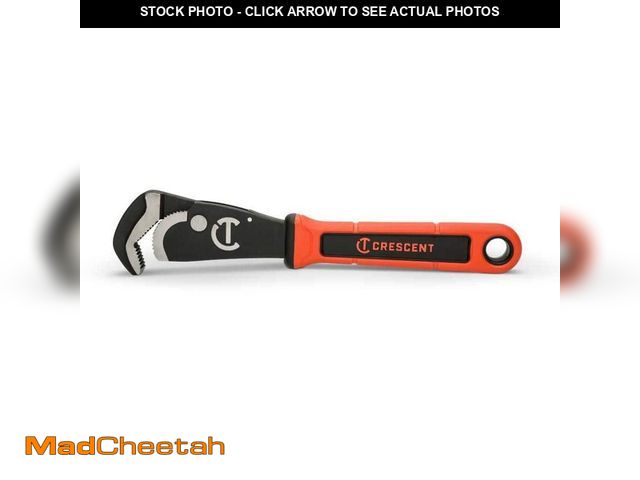 Lot 74-14467708 - *DIRTY* Crescent 12 in. Self-Adjusting Straight Pipe Wrench with Grip *DIRTY*  - USED