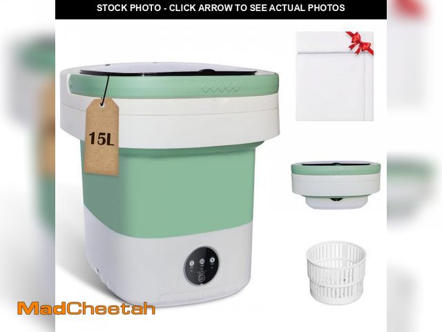 Lot 74-11548460 - Coziva 15L Large-Capacity Portable Washing Machine, One-Touch Operated Portable Washer for Baby Clot...