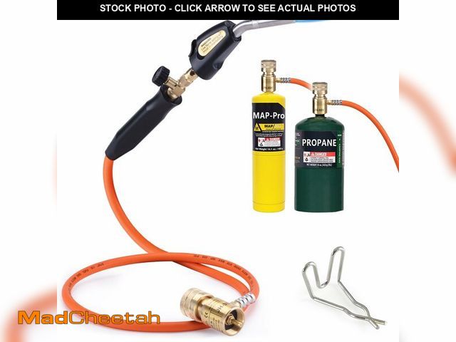 Lot 74-13954935 - TAUSOM Propane Torch Hose Kit, Mapp Gas Torch Heat 3600Ã¢ââ° Map Gas Torch Kit Trigger Start &amp...