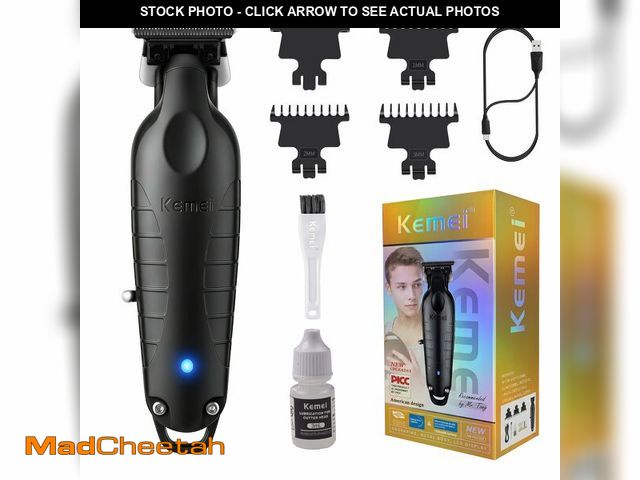 Lot 74-14210321 - KEMEI PG2299 Professional Hair/Beard Trimmer for Men, Zero Gapped Hair Clippers for Barbers, Cordles...