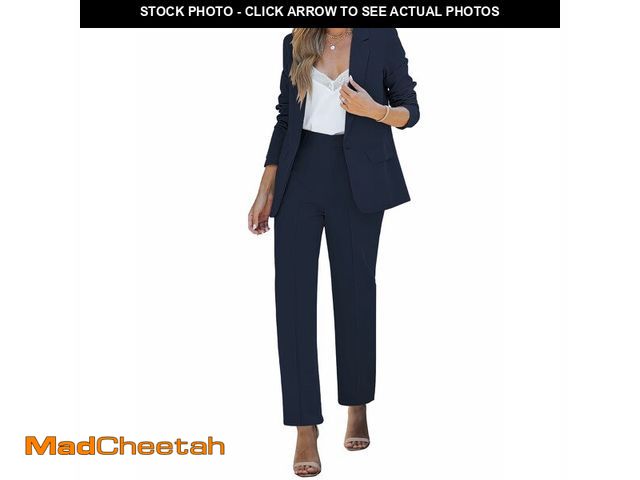 Lot 74-14150000 - luvamia Women's Two Piece Sets Pants Suits Dressy Business Casual Outfits Professional Blazer Pantsu...