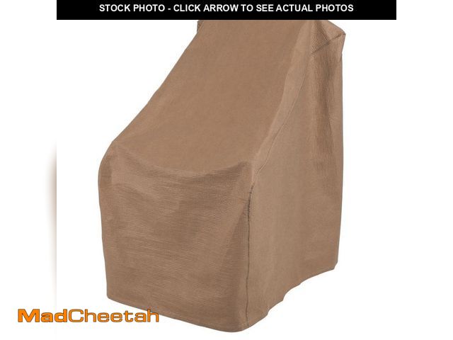 Lot 74-12746467 - Classic Accessories Duckcovers Essential 30 in. W x 35 in. D x 40 in. H Latte Porch Rocker Cover - U...