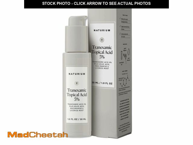 Lot 74-14050978 - Naturium Tranexamic Topical Acid 5%, Face &amp; Skin Care, with Kojic Acid, Niacinamide &amp; Licori...