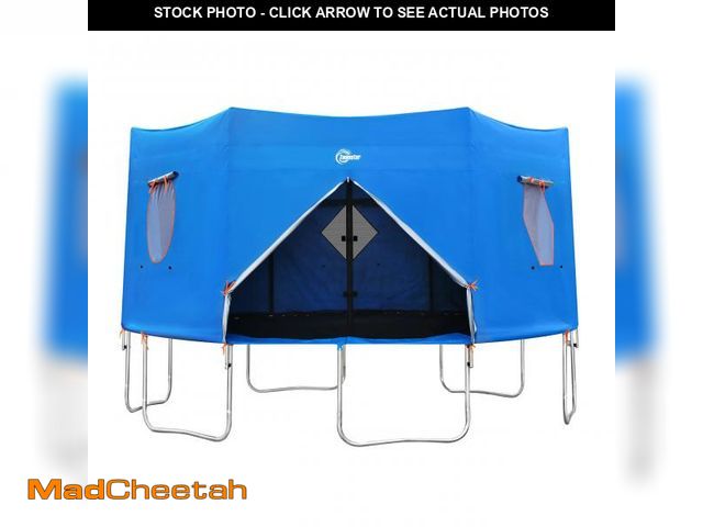 Lot 74-12212087 - 14FT Trampoline Tent Cover, Fits for 6 Straight Pole Round Trampoline (Tent Only) - UNUSED