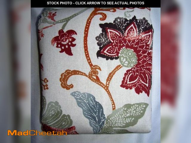 Lot 74-1894337 - SINGLE PANEL Eclipse Nina Rod Pocket Curtains Panel 52" x 84" MULTI - UNUSED