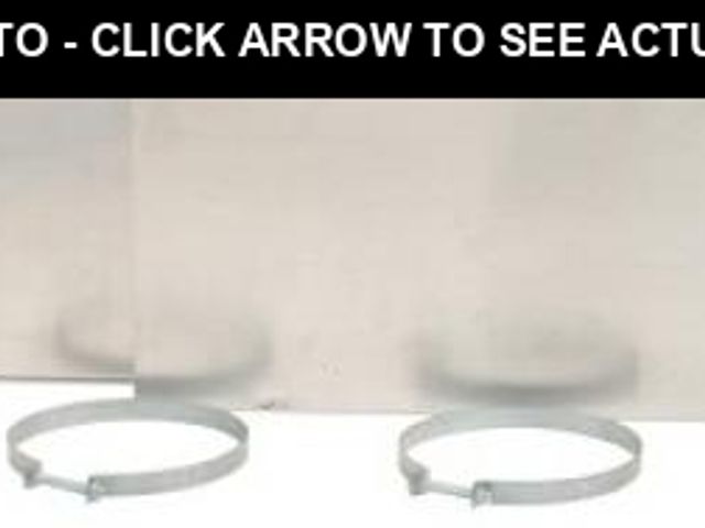 Lot 74-12448499 - (MISSING 2 CLAMPS)Whirlpool 4396011RP Genuine OEM Telescoping Vent Kit For Dryers Telescoping Vent K...