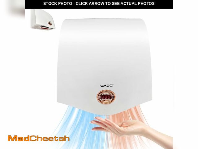 Lot 74-13569591 - GMDQ 1600W Powerful Hand Dryers for Bathrooms Commercial, Electric Hand Dryer Touchless, Extra Quiet...