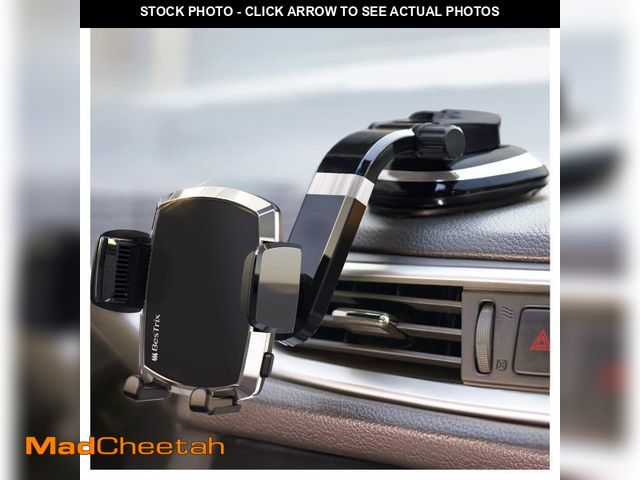 Lot 74-12112027 - Bestrix SmartClamp Car Phone Mount | Dashboard Cell Phone Car Phone Holder Compatible with iPhone 13...