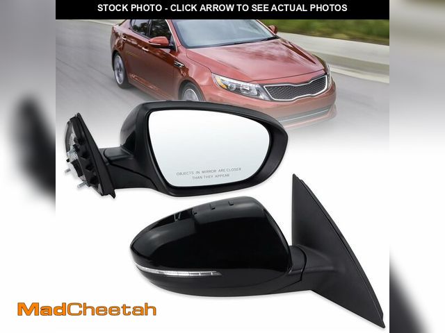 Lot 74-12685299 - Lqito Right Passenger Side Mirror Compatible With 2014 2015 Kia Optima With Manual Folding Power Gla...