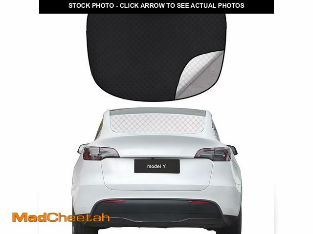 Lot 74-12461707 - ZATOOTO Rear Windshield Sunshade for 2019-2024 Tesla Model Y Rear Windshield Sunshield Double Layer ...