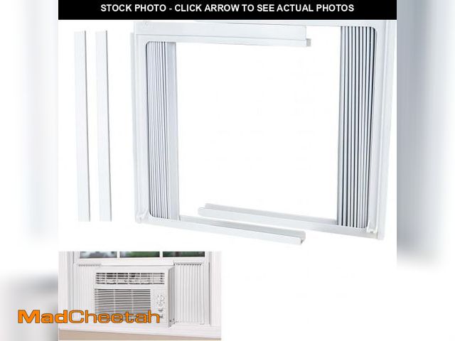 Lot 74-12399150 - LBG Products Window Air Conditioner Side Panel and Frame Set,AC Accordion Filler Kit,Fits Most 5000B...
