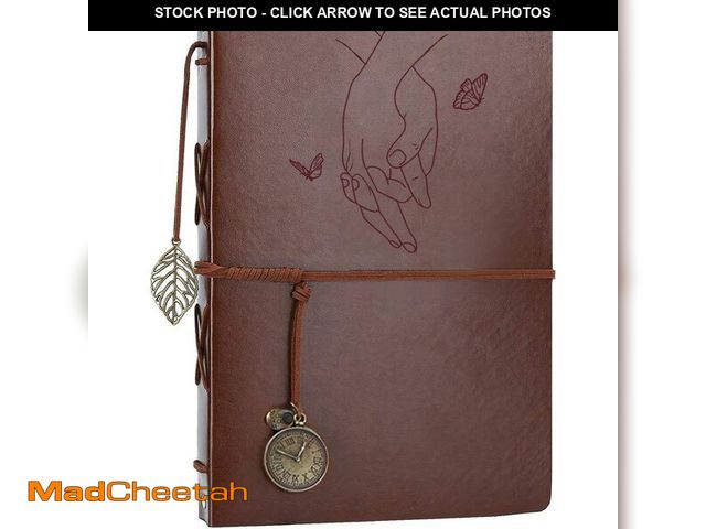 Lot 74-13547179 - Photo Album 4x6 160 Photos, Leather Photo Albums with Writing Space With 30 Writing Paper, Travel Fa...