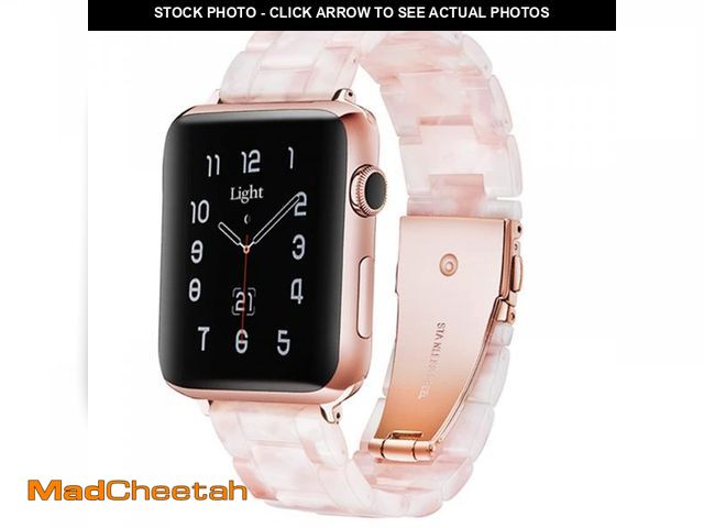 Lot 74-12117362 - Light Compatible with Apple Watch 38mm 40mm 41mm 42mm 44mm 45mm 46mm 49mm, Fashion Resin iWatch Wome...