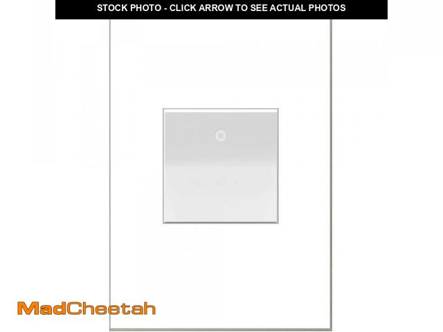 Lot 74-12410873 - Legrand adorne Paddle 15 Amp 277-Volt Single Pole/3-Way Decorator Switch with Microban, White - UNUS...