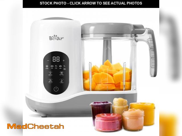 Lot 74-12303947 - BEAR 2024 Baby Food Maker | One Step Baby Food Processor Steamer Puree Blender | Auto Cooking &amp; ...