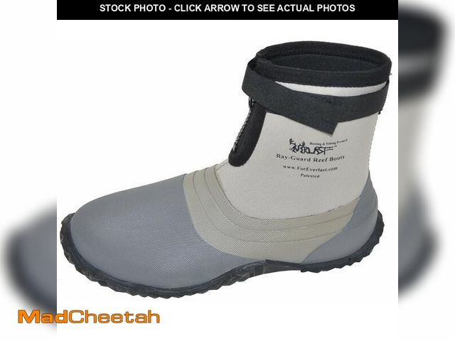 Lot 74-14380547 - ForEverlast Ray-Guard Reef Wading &amp; Fishing Boots Generation II for Men and Women, Grey, Size 12...