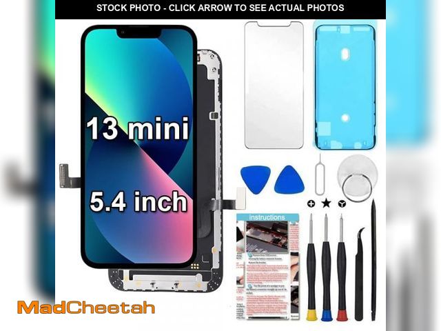Lot 74-12114589 - Fixerman for iPhone 13 Mini Screen Replacement 5.4 inch, 3D Touch LCD Display Digitizer Assembly wit...