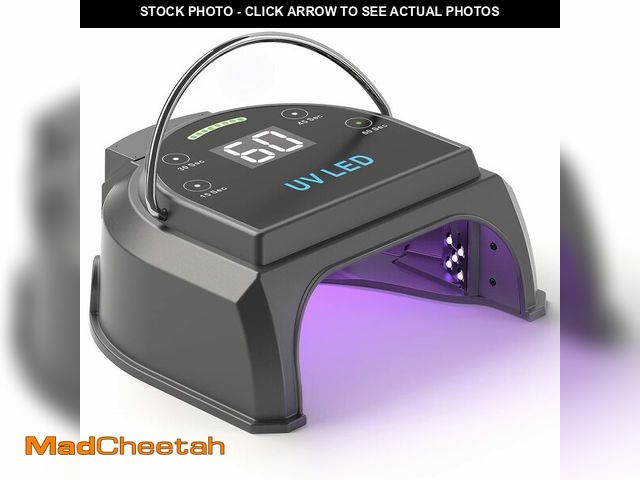 Lot 74-12500705 - Gelpal 80W Professional Cordless UV LED Nail Lamp, UV Lights for Nails with 45 Beads and Rechargeabl...