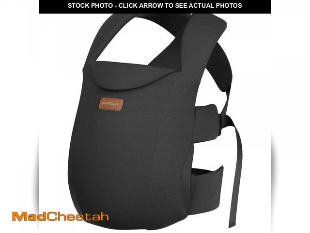 Lot 74-12218611 - Momcozy Newborn Carrier WeeSnug- Lightweight and Cozy Comfort for 7-25 lbs, Ergonomic Cross-Back Sup...