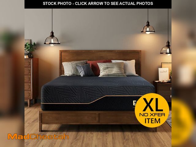 Lot 74-12786903 - MLILY EGOHOME 14''Hybrid Queen Mattress,Memory Foam Pocket Spring Mattress with Cooling Cover,Bed in...