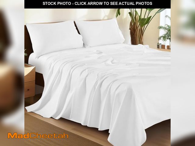 Lot 74-12442188 - Shilucheng 100% Cotton King Size Sheets Set - 1500 Thread CountÃ¯Â¼ÅLuxury Egyptian Cotton Bed Shee...