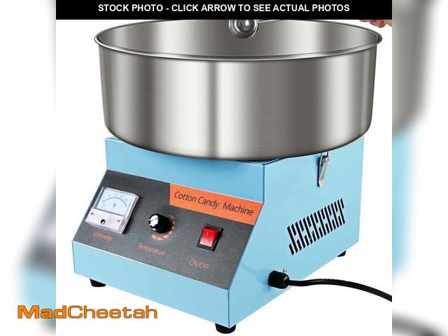 Lot 74-12778734 - Electric Commercial Cotton Candy Machine / Floss Maker Blue - USED