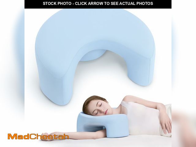 Lot 74-13566057 - AM AEROMAX Side Sleeping Pillow with Arm Holes - Ergonomic Memory Foam Pillow for Cervical, Neck, Sh...