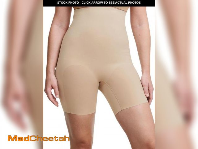 Lot 74-12112797 - Chantelle Women's Basic Shaping High Waist Mid-Thigh Shaper, Ultra Nude, Large - UNUSED