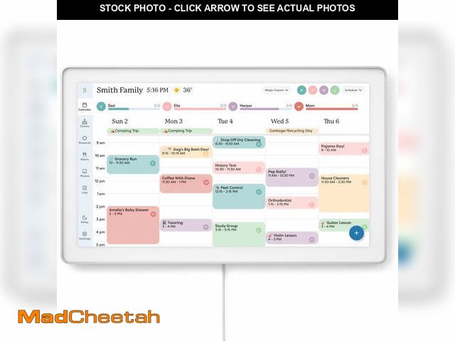 Lot 74-12723511 - Skylight 27 inch Calendar Max Touchscreen Smart Calendar, Family Organizer and Chore Chart - Classic...