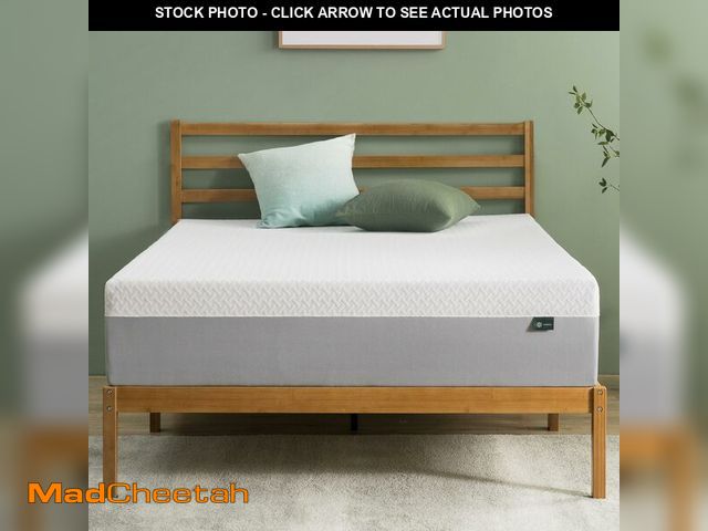 Lot 74-13578854 - Zinus 12 Inch Green Tea Essential Memory Foam Mattress [New Version], Queen, Fiberglass Free, Medium...