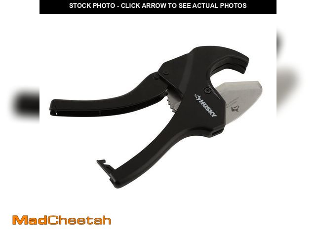 Lot 74-13002112 - *DIRTY/SCRATCHED* Husky 2 in. Ratcheting PVC Cutter *DIRTY/SCRATCHED*  - USED