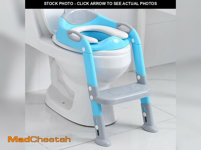 Lot 74-12700602 - Fedicelly Potty Training Seat Toilet Boys,Toddlers Potty Chair Girls Potty Toilet Seat with Ladder f...