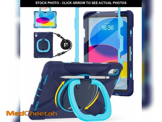 Lot 74-14206548 - BATYUE Case for iPad (A16) 11th/10th Gen 11''/10.9'' 2025/2022 - Heavy Duty Shockproof Cover with 36...