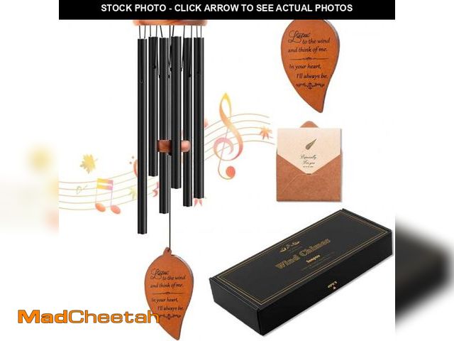 Lot 74-12331905 - Soopau Memorial Sympathy Wind Chimes, Sympathy Gift Baskets in Memory of a Loved One Mother Father f...