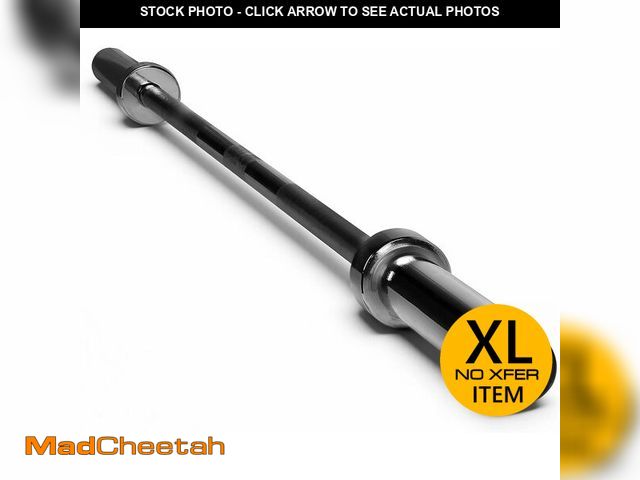 Lot 74-13072354 - CAP Barbell 6-Foot Solid Olympic Bar, Black (2-Inch) - USED