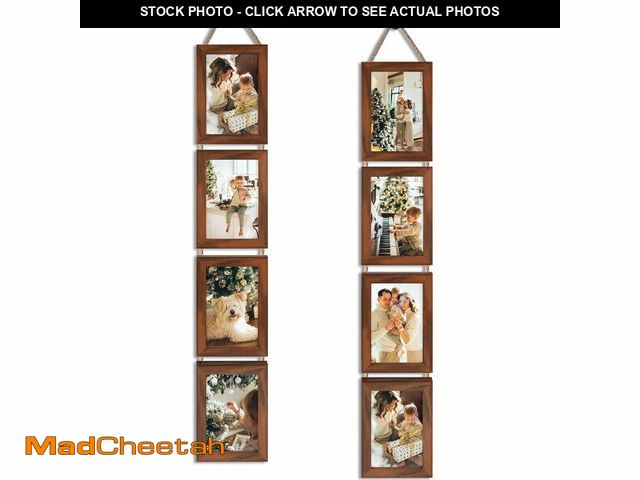 Lot 74-14212825 - QUTREY 4x6 Hanging Picture Frames Collage Set of 2, 4 x 6 Multiple Picture Frame for 4 by 6 inch Pic...