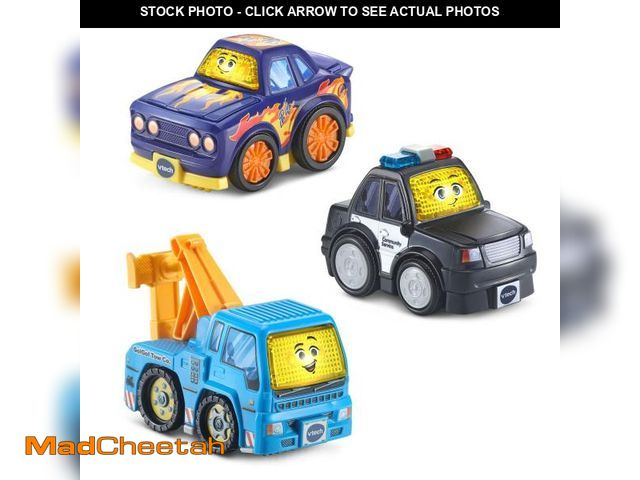 Lot 74-11558626 - VTech Go! Go! Smart Wheels Roadway Heroes 3-Pack - USED