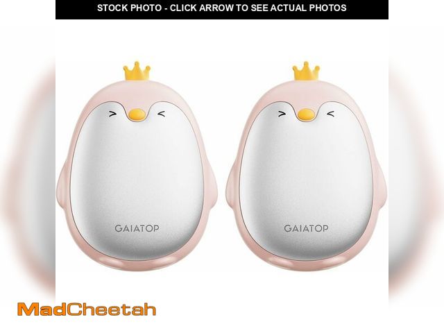 Lot 74-10901022 - (SINGLE) Gaiatop Hand Warmers Rechargeable, 3 Settings Portable Electric Hand Warmer Reusable Pocket...