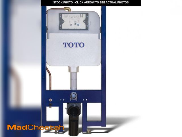 Lot 74-12399385 - Toto TWT173M 1.28 GPF Dual Flush In-Wall Toilet Tank Only with Copper Supply Line - UNUSED