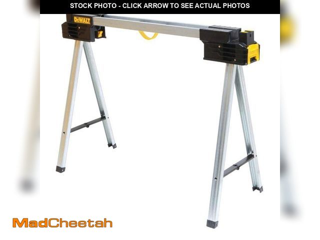 Lot 74-13691606 - DEWALT 32 in. H Metal Folding Sawhorse - UNUSED