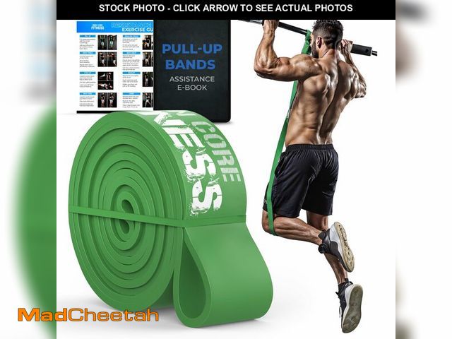 Lot 74-14151931 - Pull Up Assistance Bands for Men and Women Ã¢â¬â 50-120 lb Heavy Duty Resistance Band for Assited...