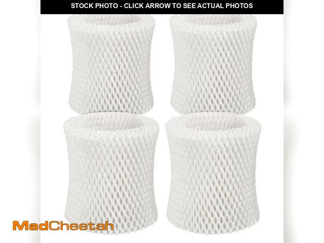 Lot 74-12374182 - Ximoon 4 Pack Paper Filter Replacement for Canopy Filter Compatible with Canopy Bedside Humidifier a...