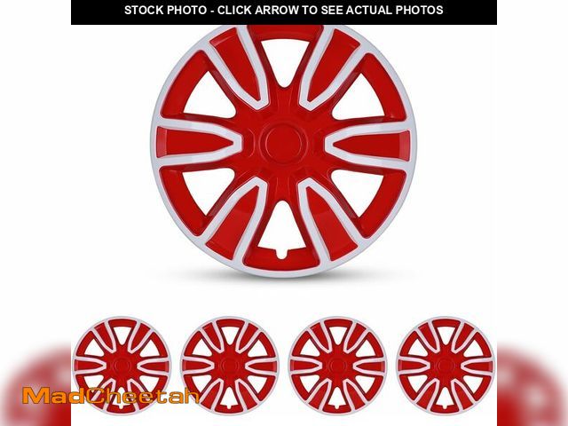 Lot 74-12633095 - I1MOTOR 14" Hubcaps Universal Wheel Rim Cover Snap On Car Pickup Truck SUV, R14 Hub Caps Wheel Cover...