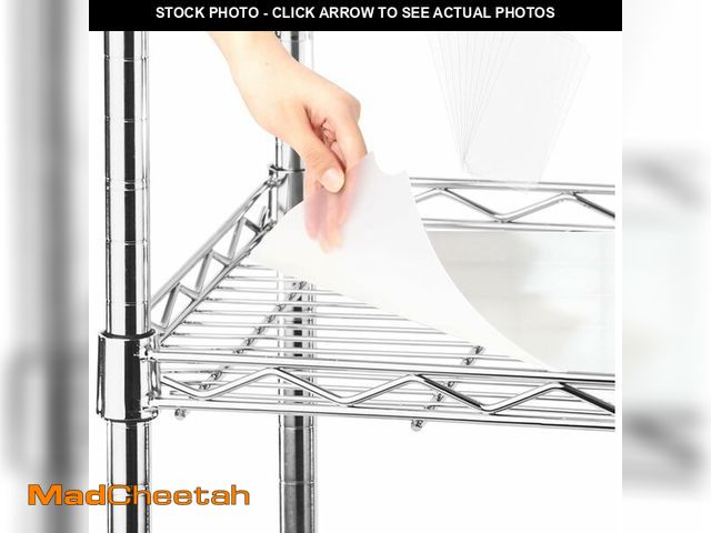 Lot 74-13696589 - Frienda Set of 10 Wire Shelf Liner Heavy Duty Shelf Liners Packed Flat for Wire Shelving, Waterproof...