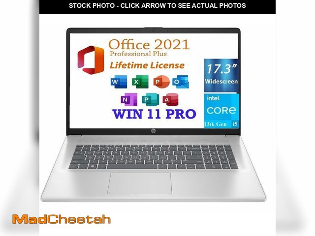 Lot 74-12636483 - HP 17.3" HD+ Business Laptop, 13th Gen Intel Core i5-1334U (10cores,12 Threads),64GB RAM,1TB PCIe SS...